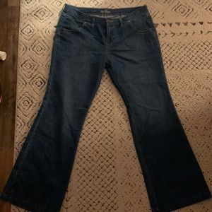 Mid rise the flirt old navy flare jeans